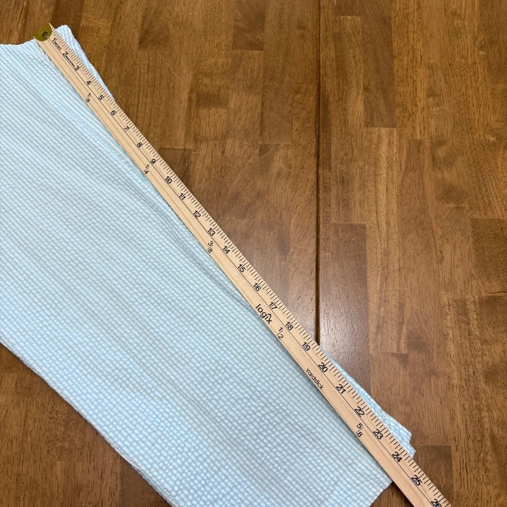 Pendleton seersucker pants womens 10 striped preppy beach coastal cruise‎ resort